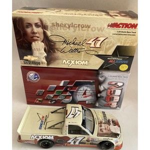 Michael Waltrip #47 Sheryl Crow 1/24 Chevy Silverado Truck Action 2004 Limited